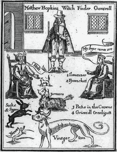 The Discovery of Witches, by Matthew Hopkins