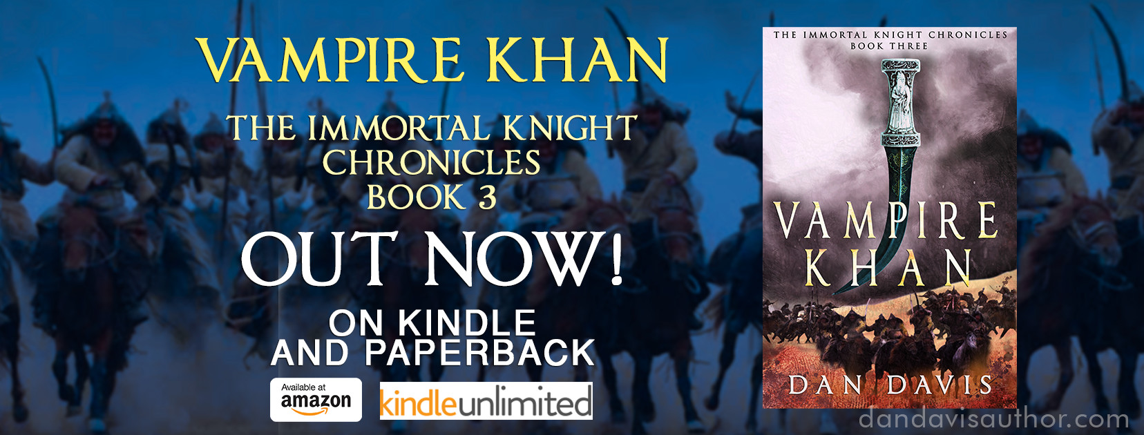 Vampire Khan is out now! (Special Launch Price)