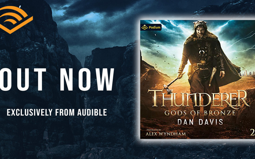Thunderer: Gods of Bronze 2 Audiobook OUT NOW